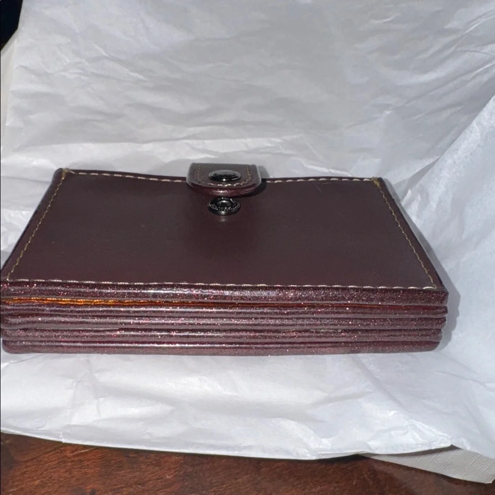 Coach New Accordion Card Case - Picture 2 of 9